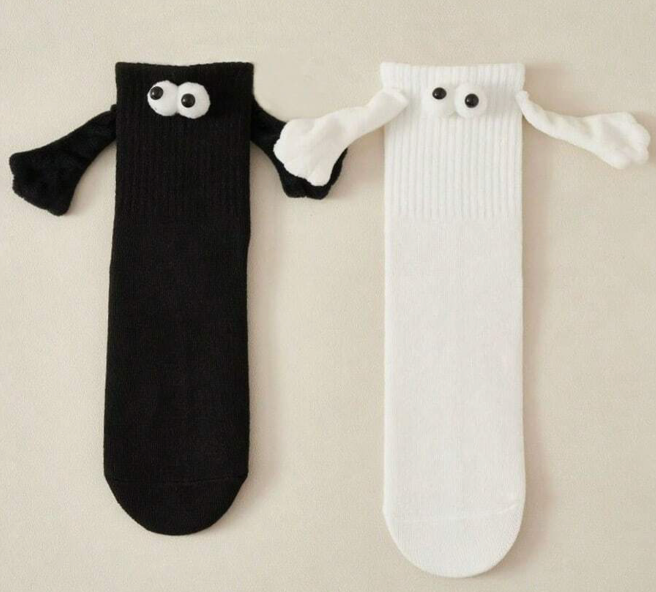 2 Pairs Cute Funny Couple Socks