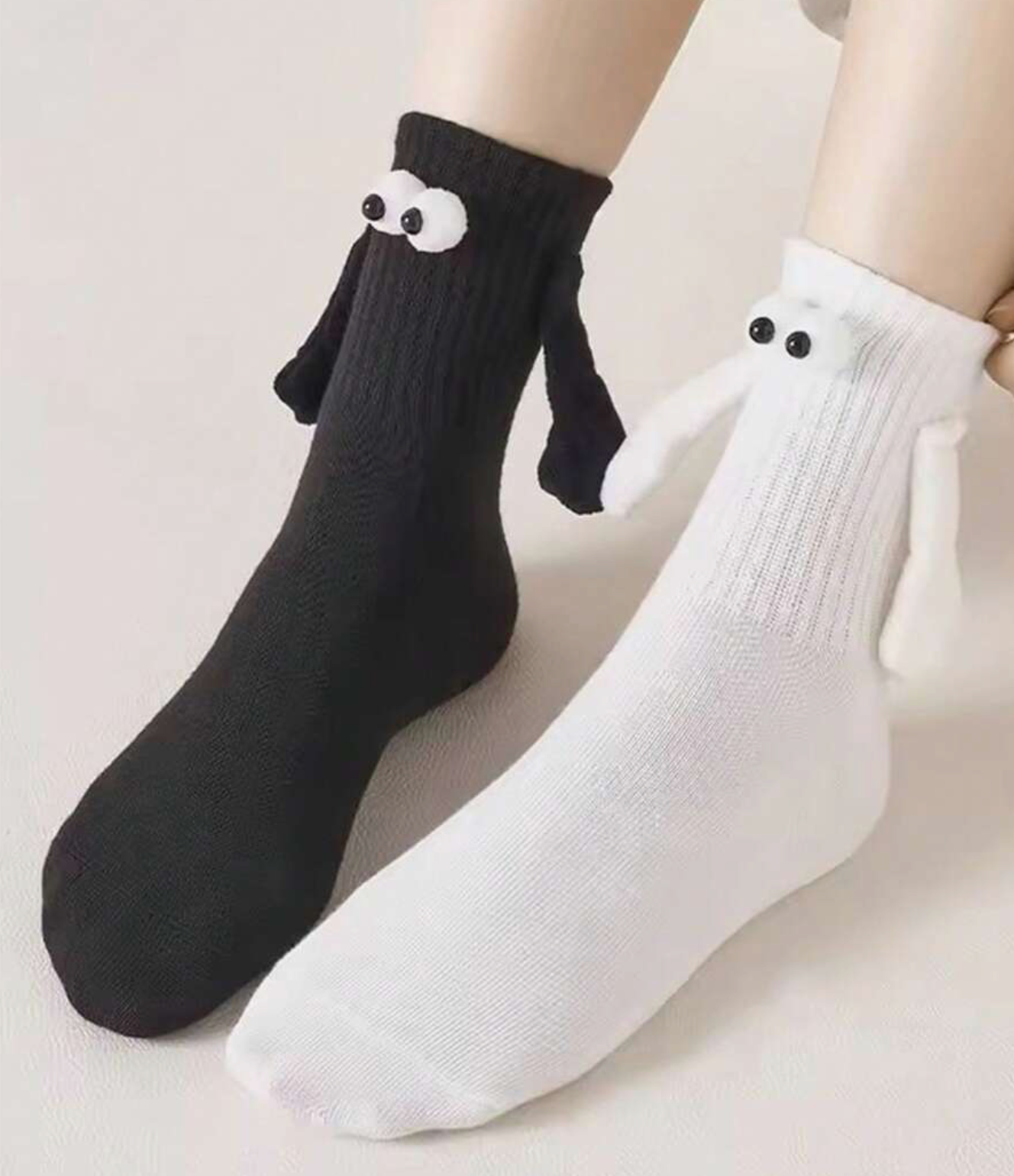 2 Pairs Cute Funny Couple Socks