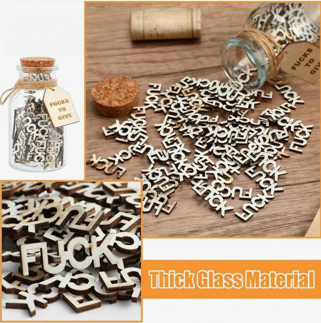 F*CKS To Give In A Glass Bottle