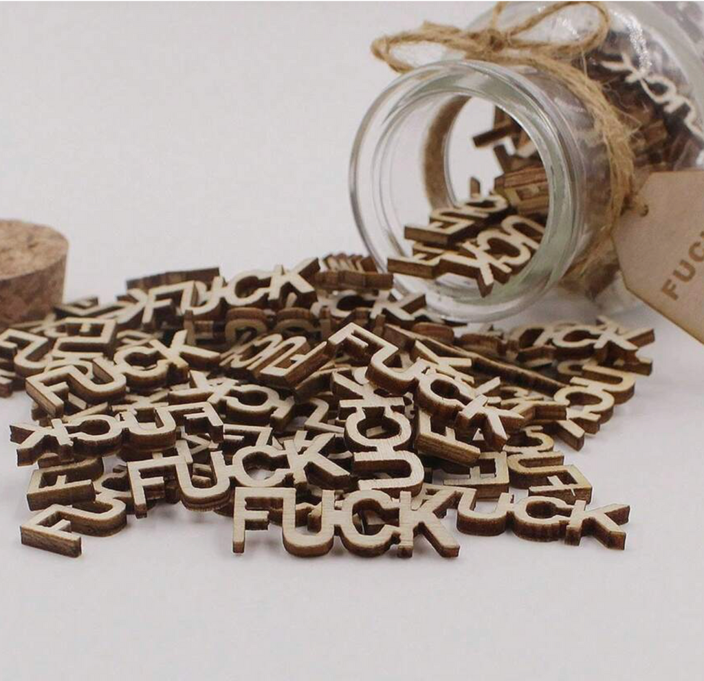 F*CKS To Give In A Glass Bottle