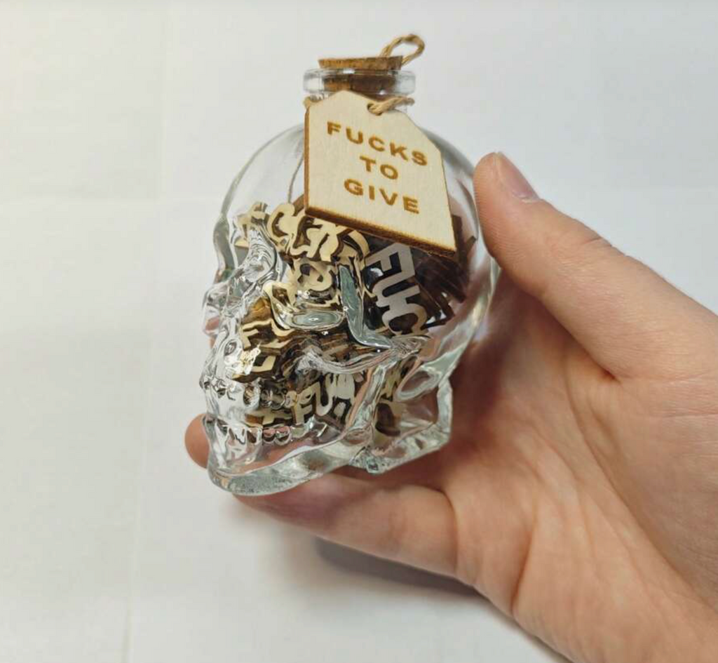 F*CKS To Give In A Glass Bottle