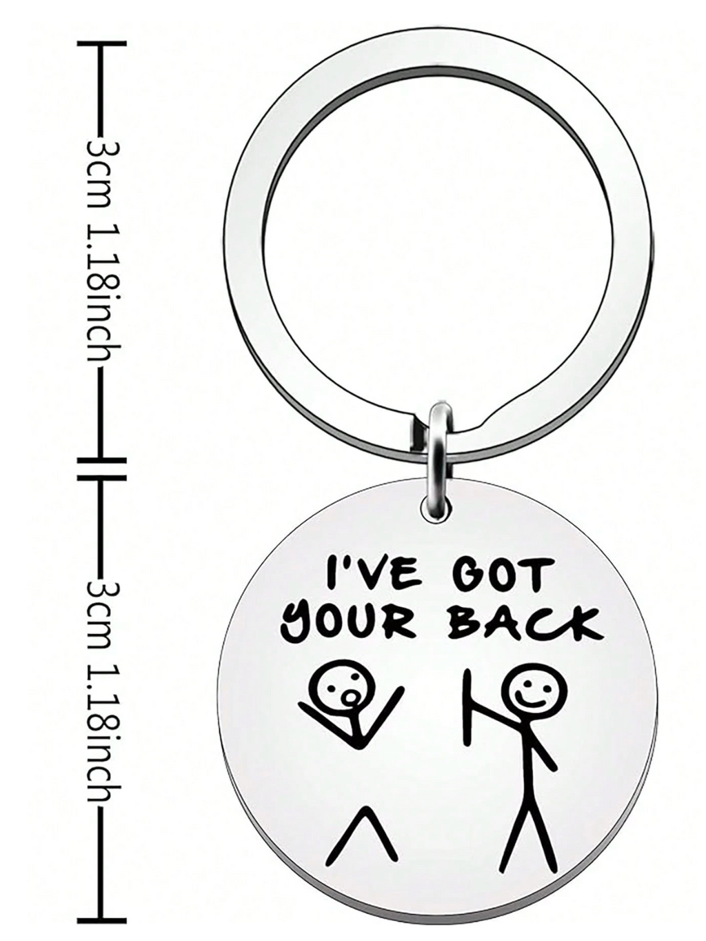 I've Got Your Back Key-Chain