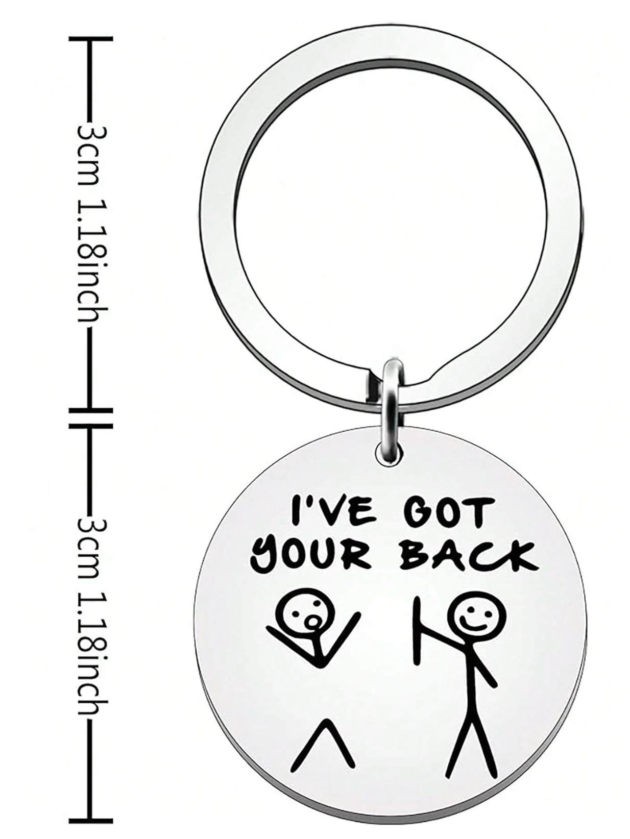 I've Got Your Back Key-Chain