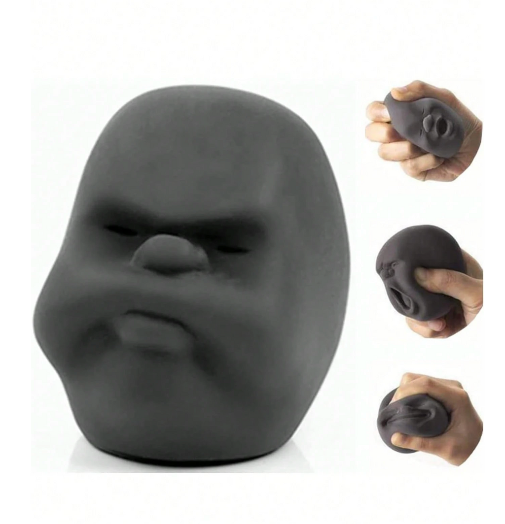 Funny Human Face Emotion Balls - Fidget Stress Relief Squeeze Balls For Adults