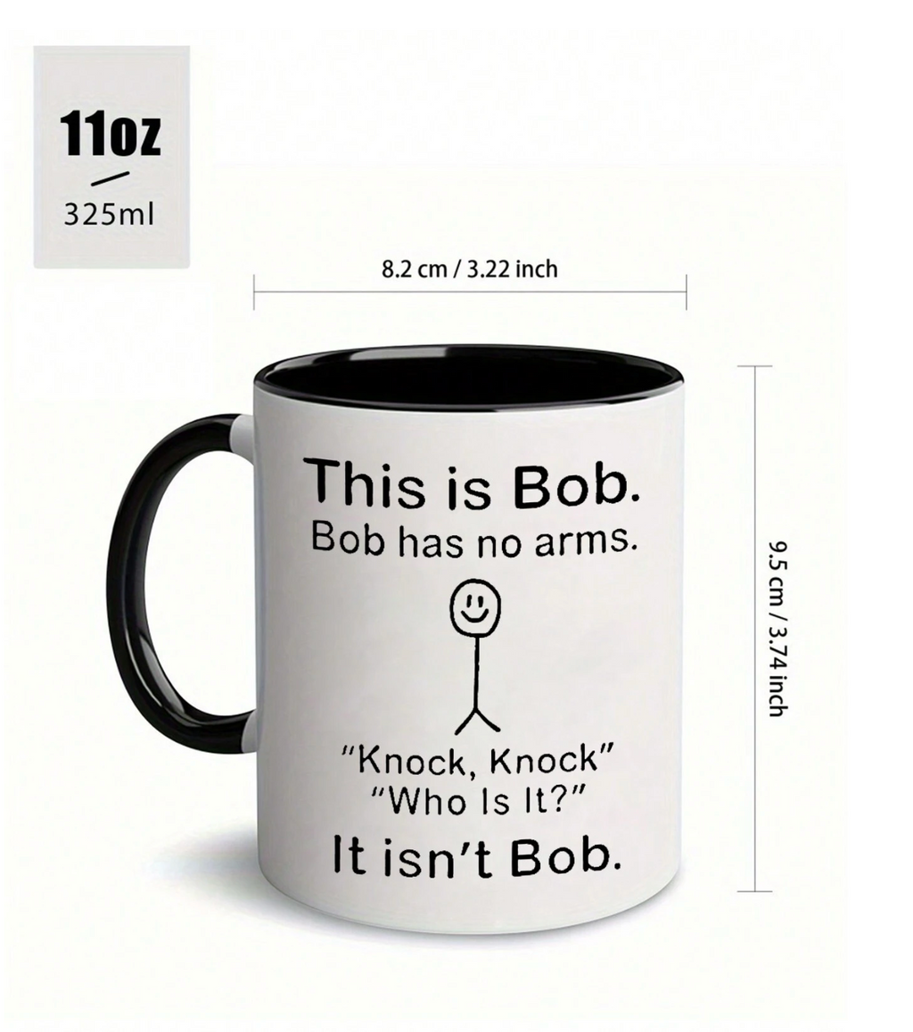 This Is Bob Funny Coffee Mug, Ceramic Coffee Cups