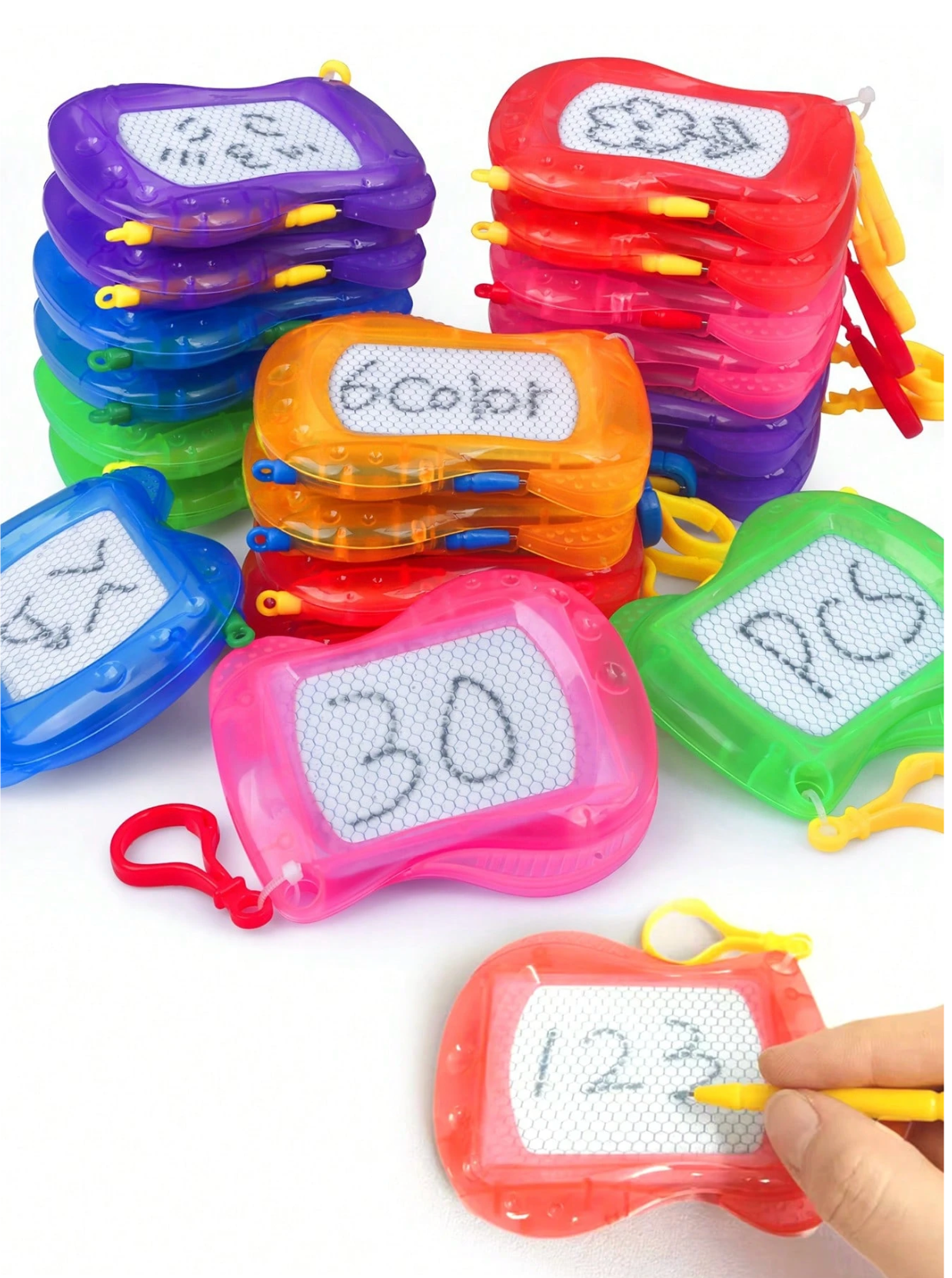 Mini Drawing Board Keychain Graffiti Board Set With Pen