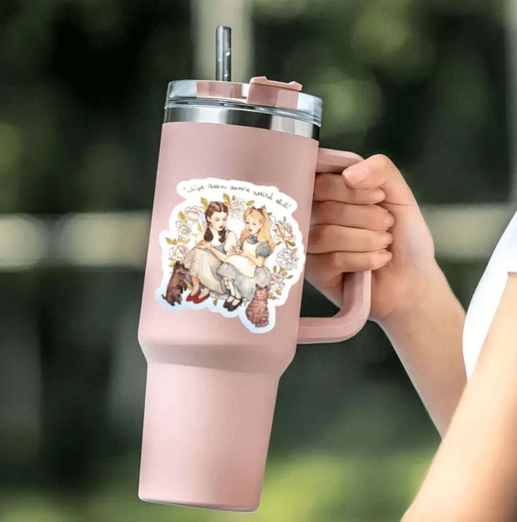 Retro Vintage Funny Quote Sticker With 'I've Seen Some Weird  Sh*t