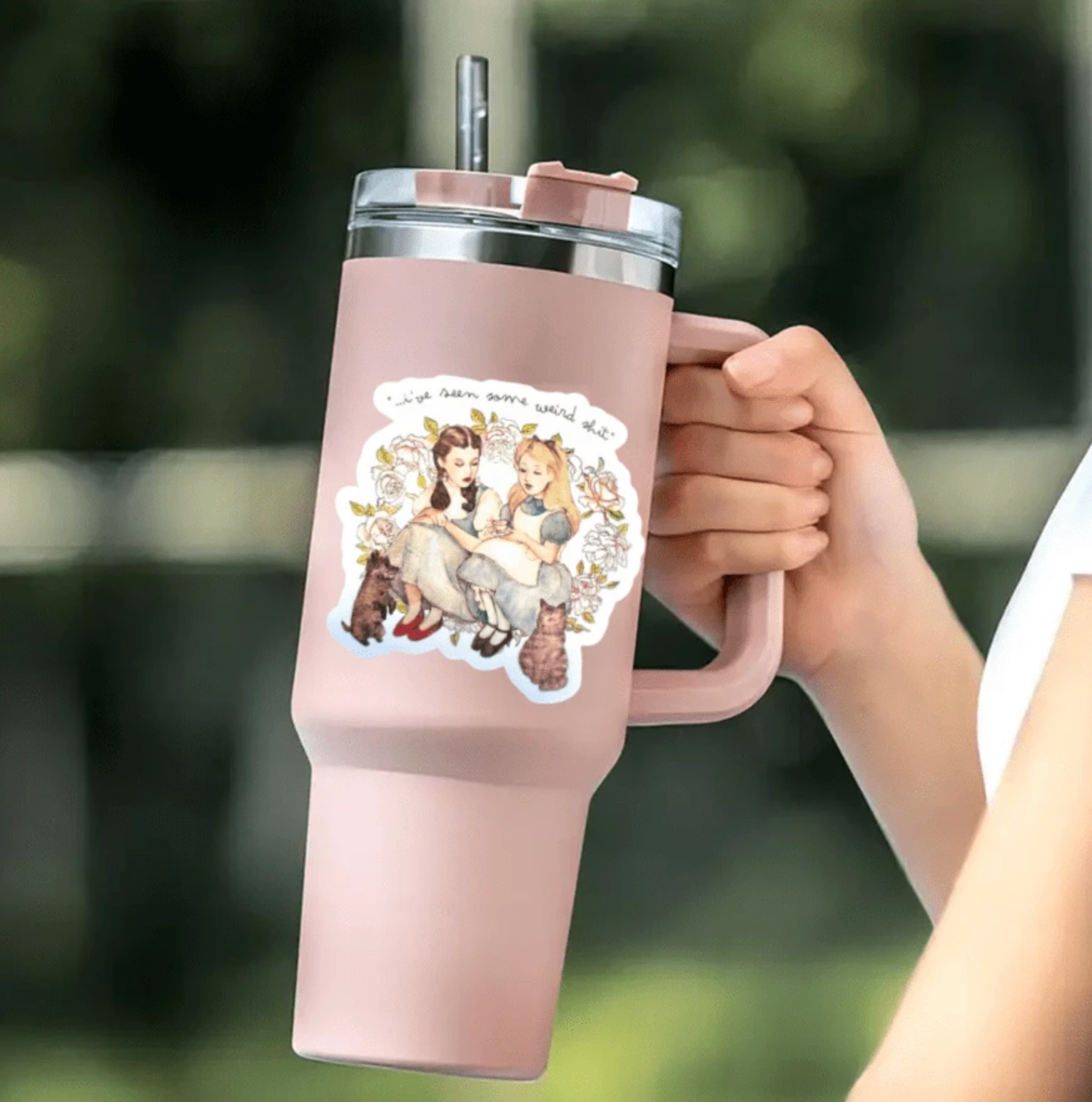 Retro Vintage Funny Quote Sticker With 'I've Seen Some Weird  Sh*t