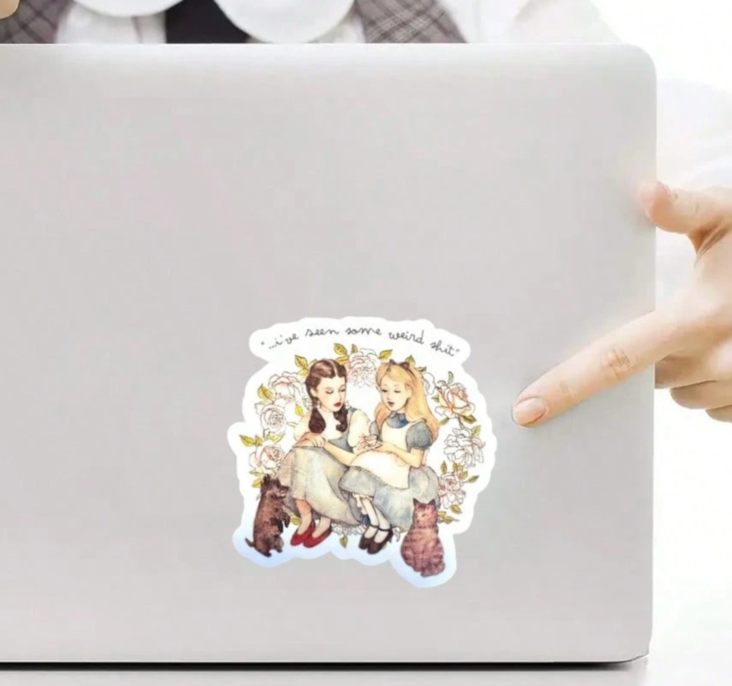 Retro Vintage Funny Quote Sticker With 'I've Seen Some Weird  Sh*t