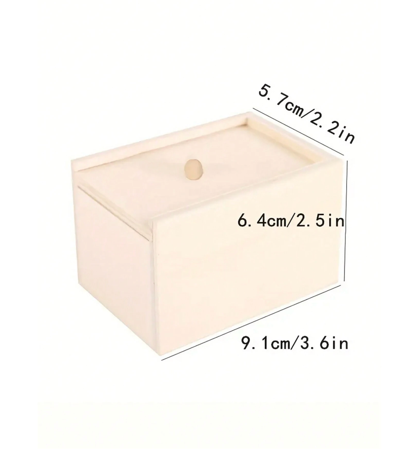 1pc Wooden Spider Prank Box - Handmade Joke Box
