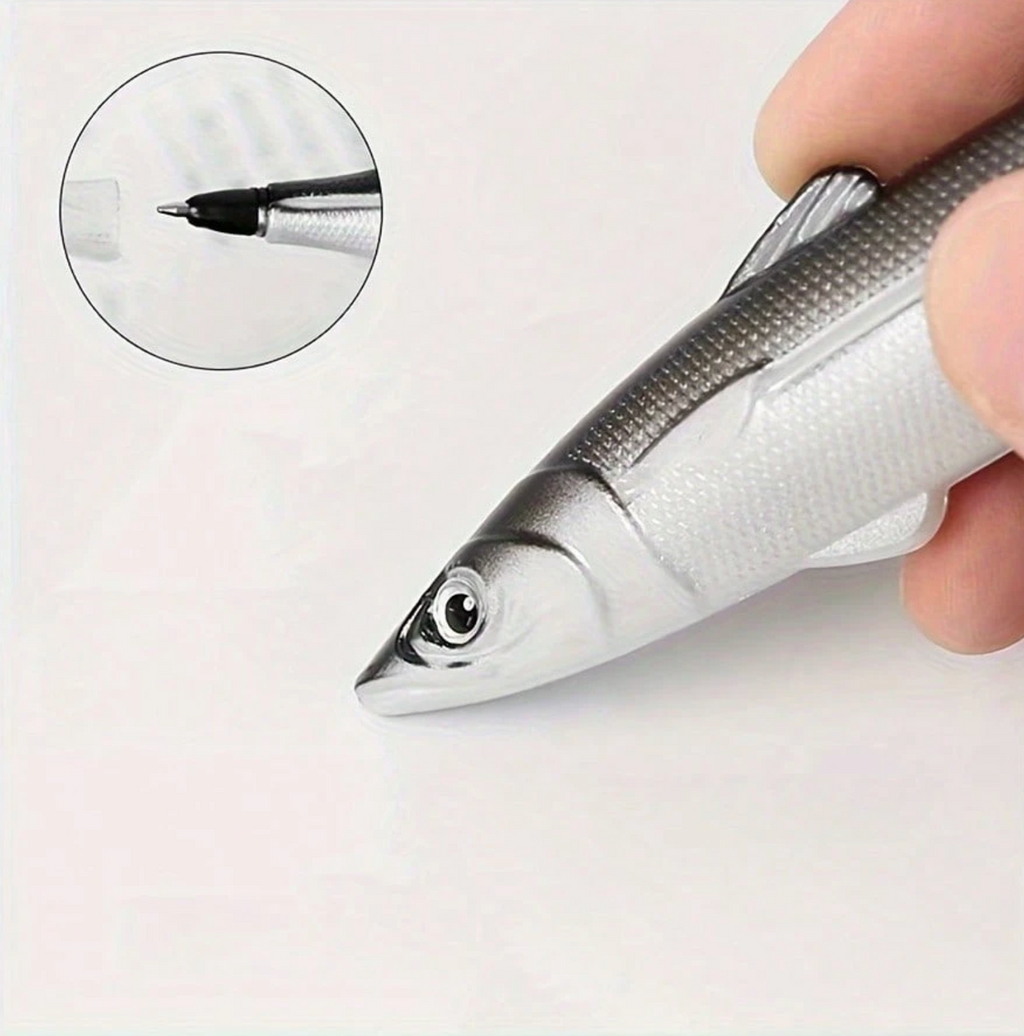 Creative Ocean Series Ballpoint Pen, Fish Styling Pen Gift Ballpoint Pen