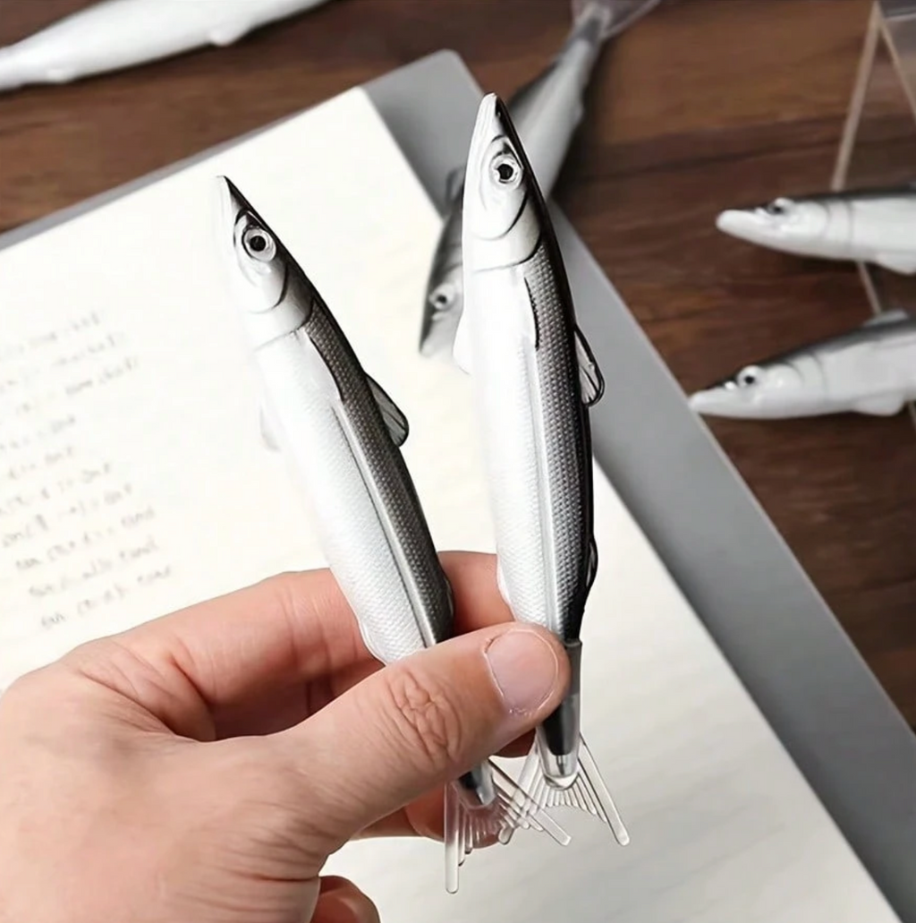 Creative Ocean Series Ballpoint Pen, Fish Styling Pen Gift Ballpoint Pen