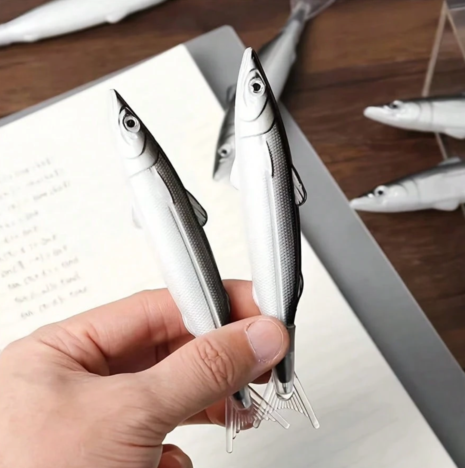 Creative Ocean Series Ballpoint Pen, Fish Styling Pen Gift Ballpoint Pen