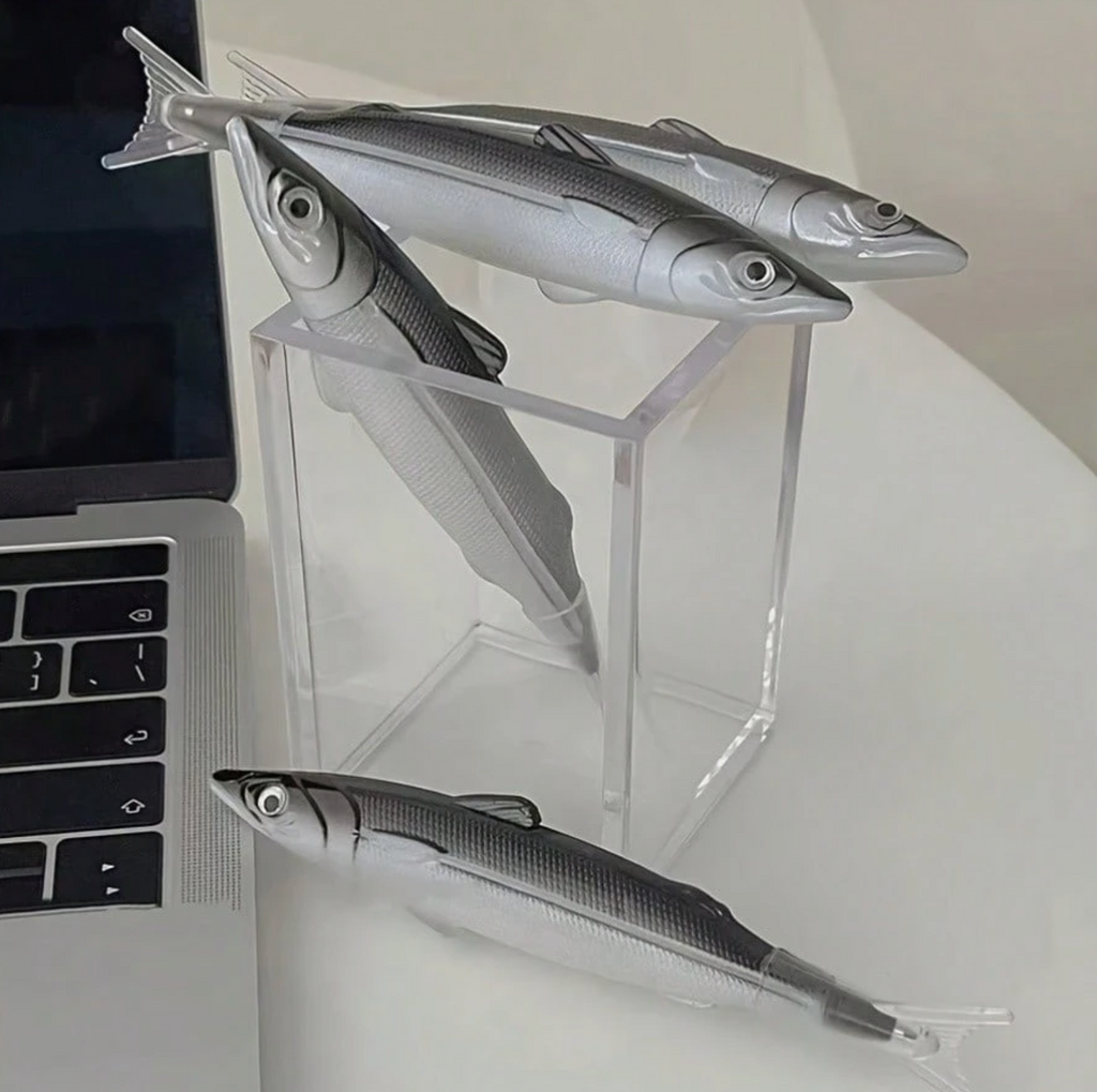 Creative Ocean Series Ballpoint Pen, Fish Styling Pen Gift Ballpoint Pen