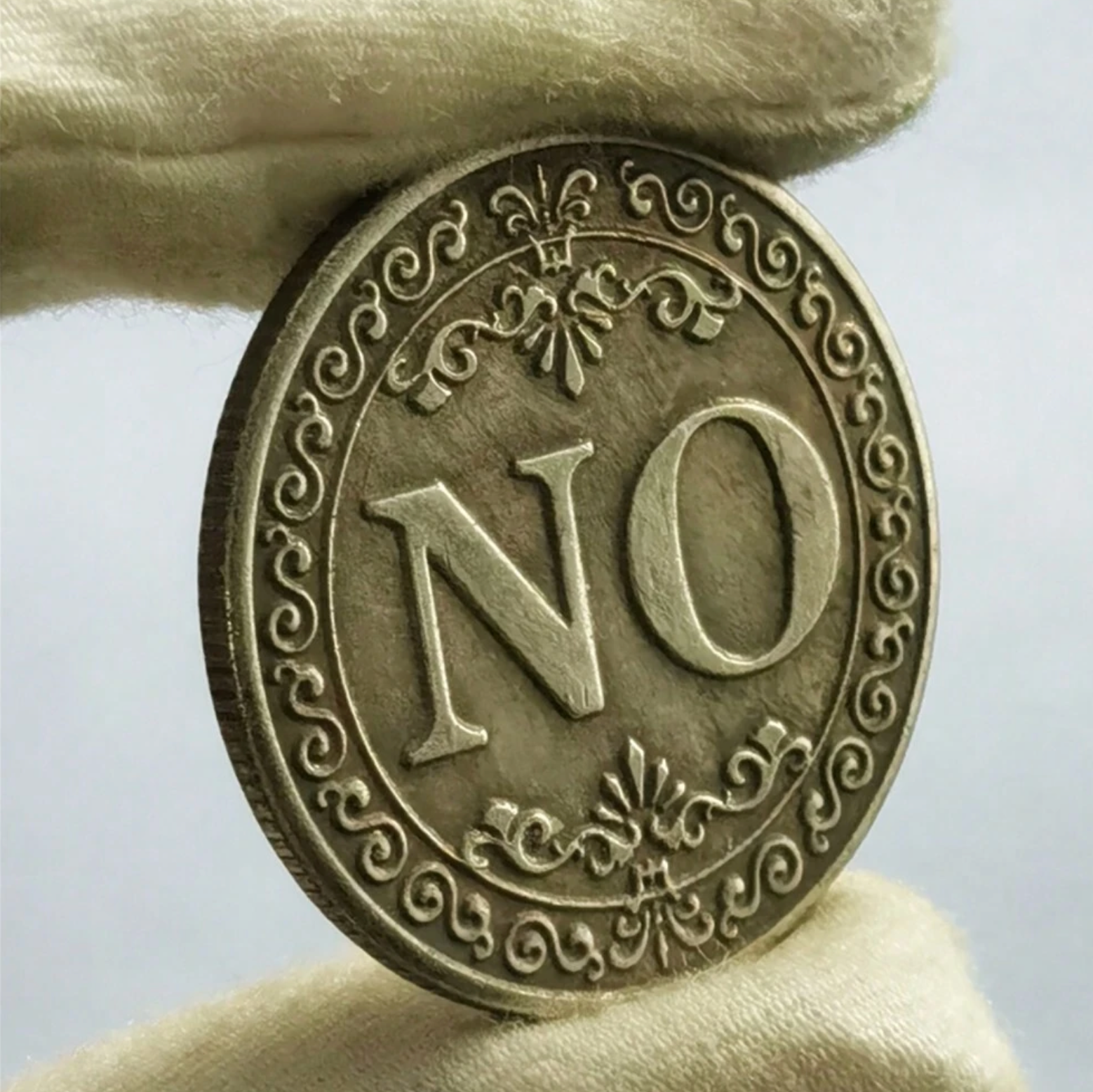 YES Or NO Lucky Coin Make Decision Souvenir Coin Double Sided Badge Collectible Gifts